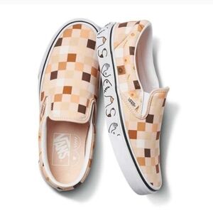 VANS slip on Breast Cancer Awareness skate shoes NWT October
